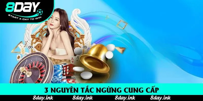 3 nguyên tắc ngừng cung cấp